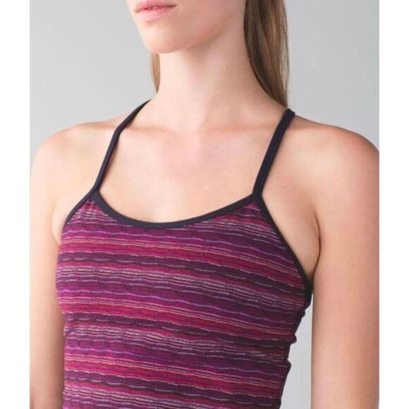 LULULEMON ATHLETICA Power Y Tank Size 8 - Picture 3 of 5